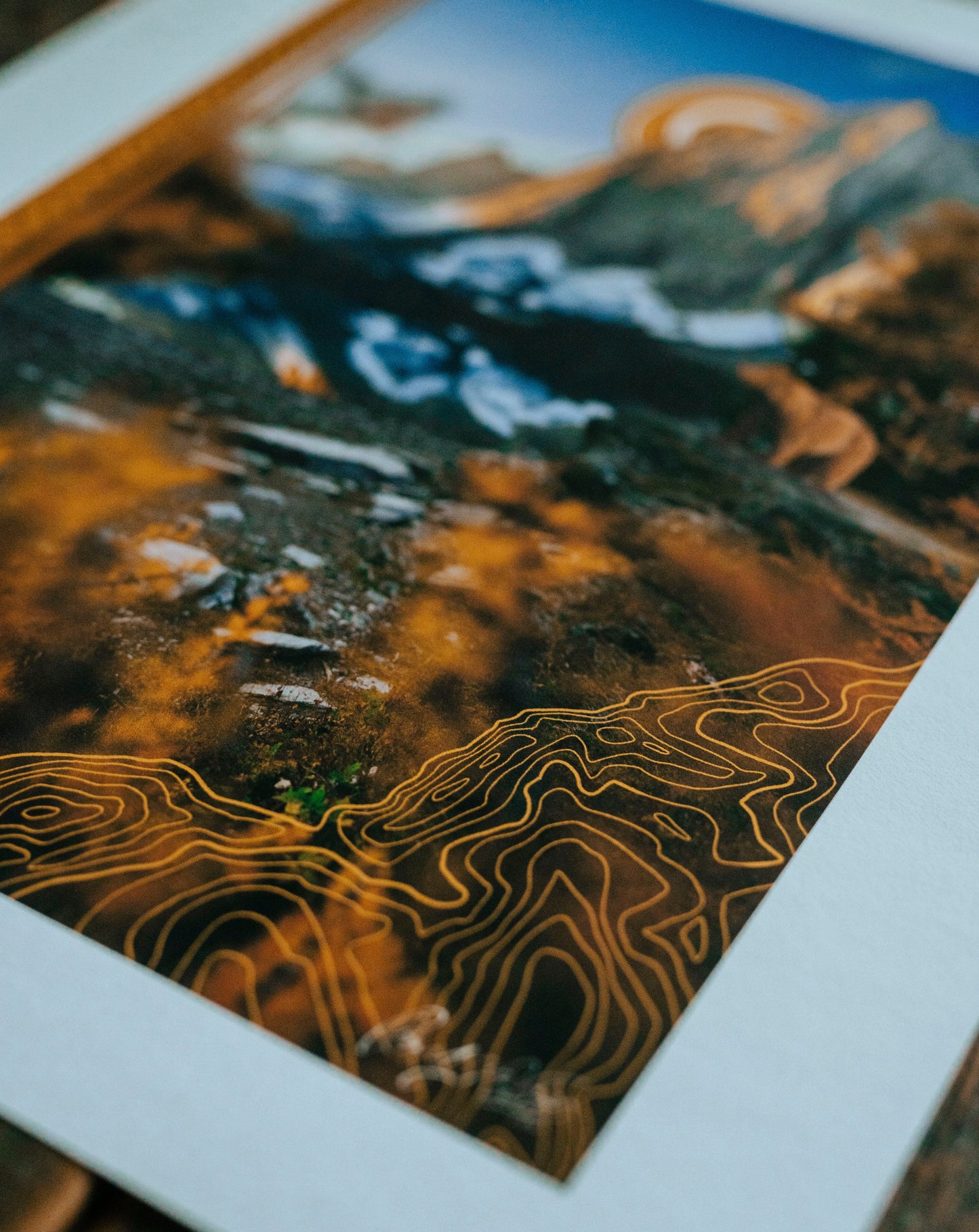 Floe Lake Canadian Rockies Edición Limitada Impresión Giclée
