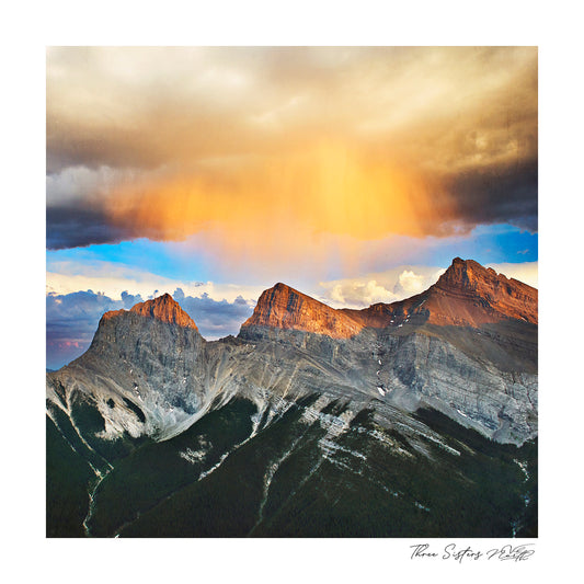 Three Sisters Sunset - Pretty Little Print
