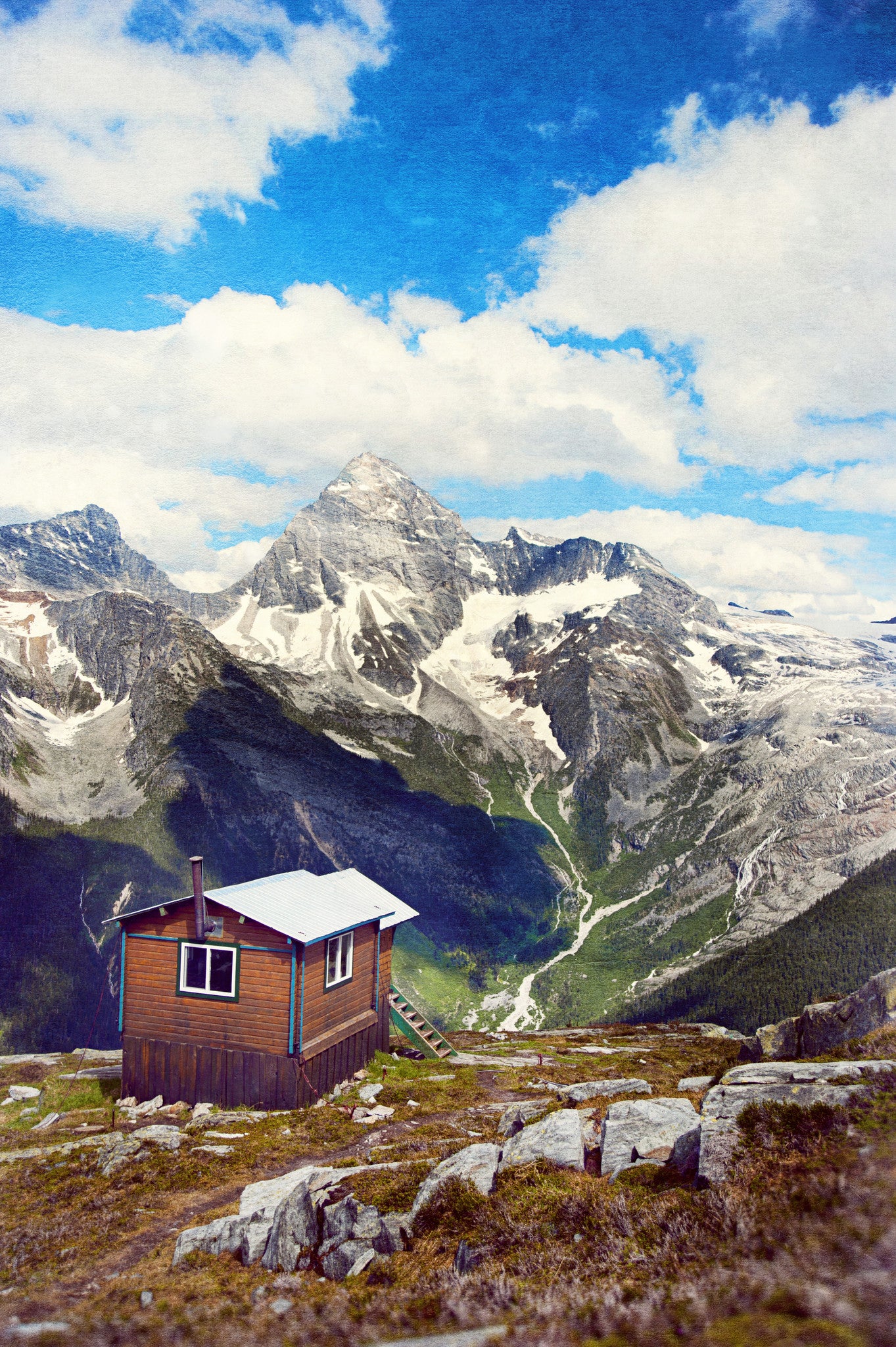 Abbott Ridge<br> Impresión cromogénica de bellas artes de archivo