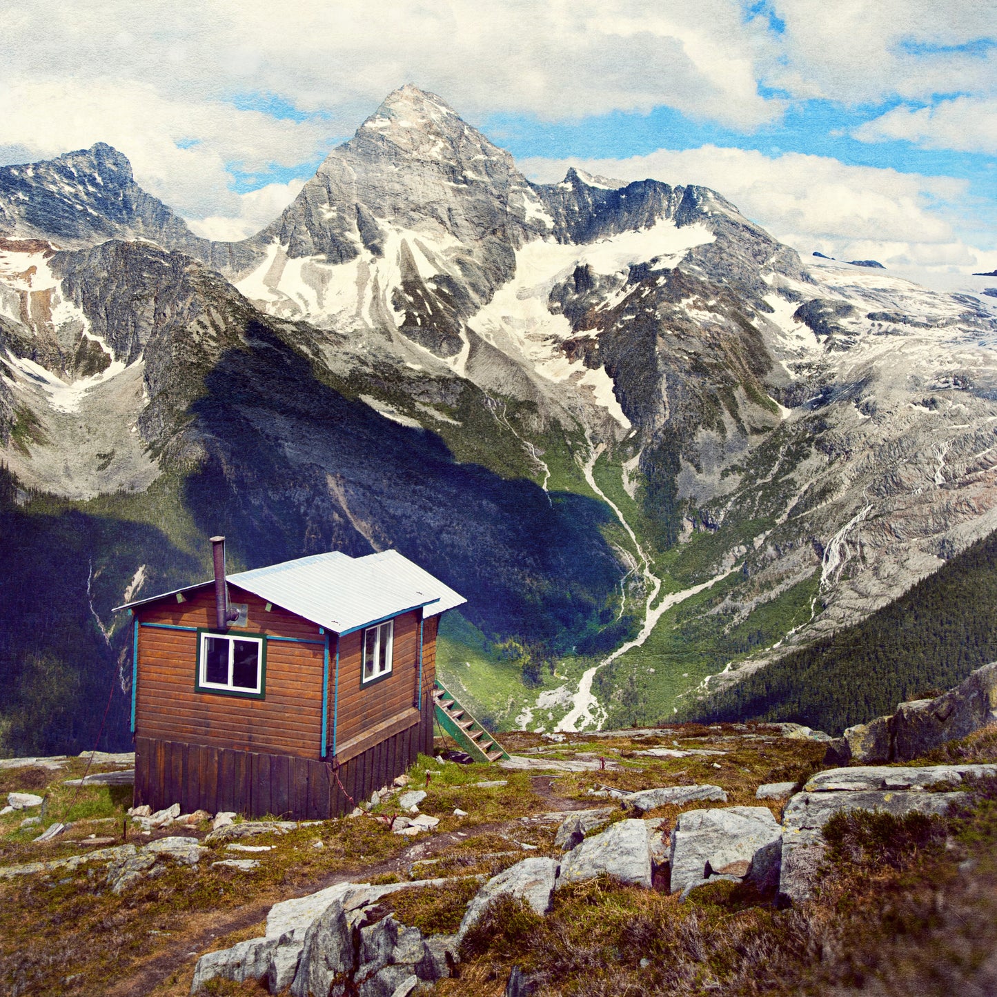 Abbott Ridge<br> Impresión cromogénica de bellas artes de archivo