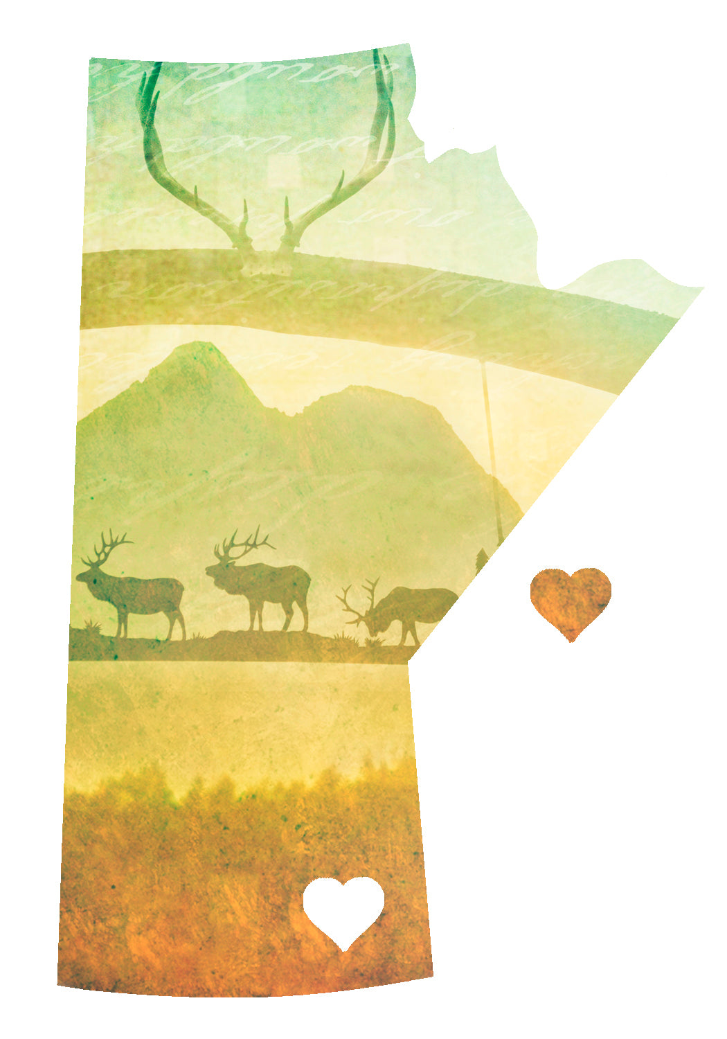 Manitoba Love Magnet <br> Choose from 6 Styles!