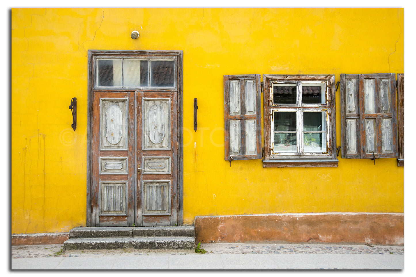 Vibrant Street <br> Kuldīga Latvia <br>Limited Edition Archival<br> Fine Art Chromogenic Print