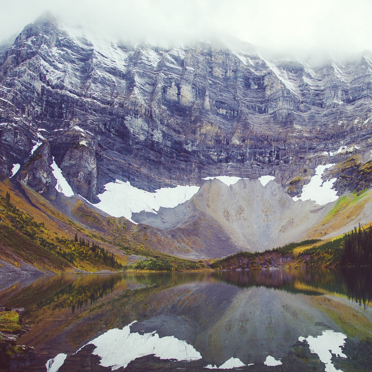 Rawson Lake in Autumn <br>Archival Fine Art Chromogenic Print