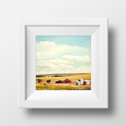 Farmstead in Summer <br> Standard Alberta <br>Archival Fine Art Chromogenic Print