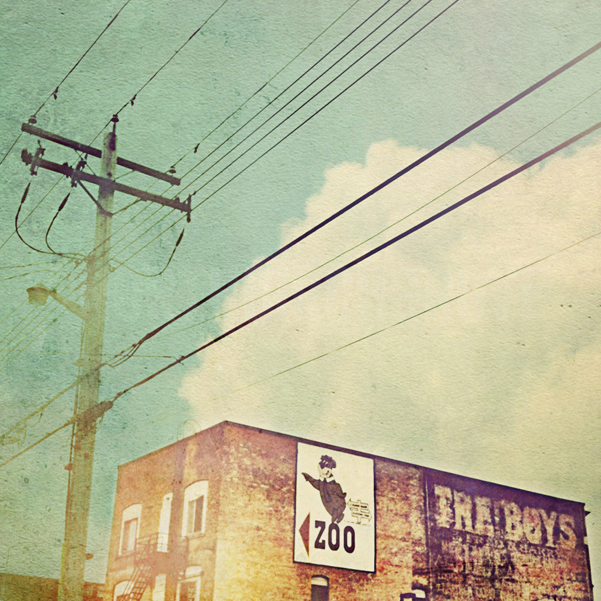 Yogi Bear Zoo Billboard<br>Calgary Alta <br>Archival Fine Art Chromogenic Print