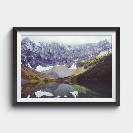 Lago Rawson en otoño<br> Impresión cromogénica de bellas artes de archivo de lanzamiento limitado